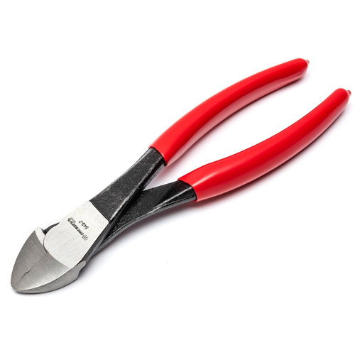 Heavy-Duty Dipped Handle Diagonal Cutting Pliers - Bagged, 7" L Les Fournitures Industrielles Méga