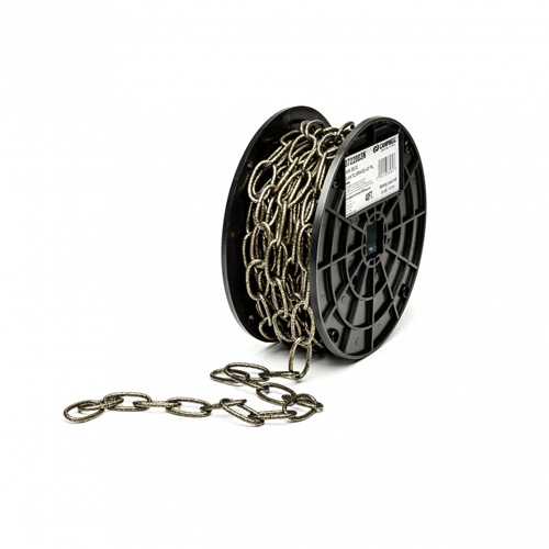 Decorator Chain, Carbon Steel, #10 x 40' (12.2 m) L, 35 lbs. (0.0175 tons) Load Capacity Les Fournitures Industrielles Méga