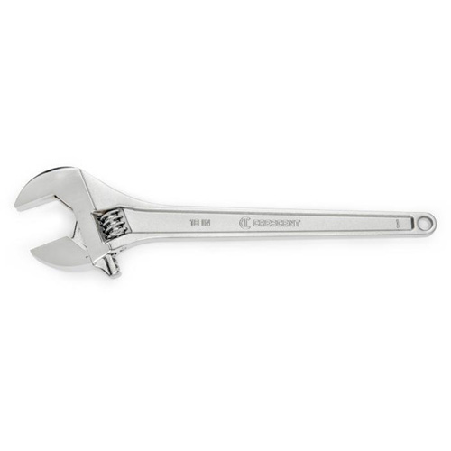 Cl&eacute; &agrave; molette, 18" lo, la max. 2-1/16", Chrome Les Fournitures Industrielles Méga
