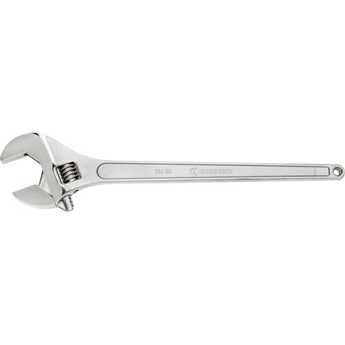 Cl&eacute; &agrave; molette, 24" lo, la max. 2-7/16", Chrome Les Fournitures Industrielles Méga