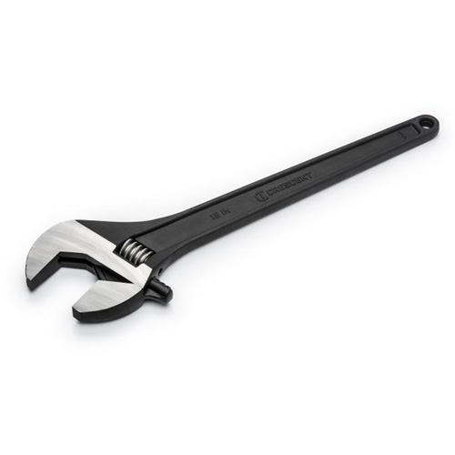 Adjustable Wrench, 18" L, 2" Max Width, Black Les Fournitures Industrielles Méga