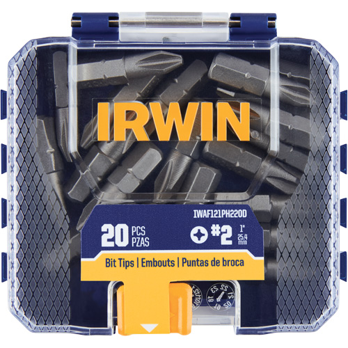 Insert Bits, Phillips, #2, 1/4" Drive Les Fournitures Industrielles Méga