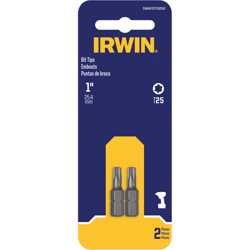 Insert Bits, Torx, T-25, 1/4" Drive Les Fournitures Industrielles Méga