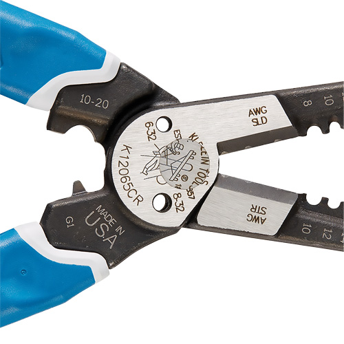 Outil polyvalent Klein-Kurve pour d&eacute;nuder, couper et sertir les fils, 8-1/4" lo, 8 - 20 AWG Les Fournitures Industrielles Méga