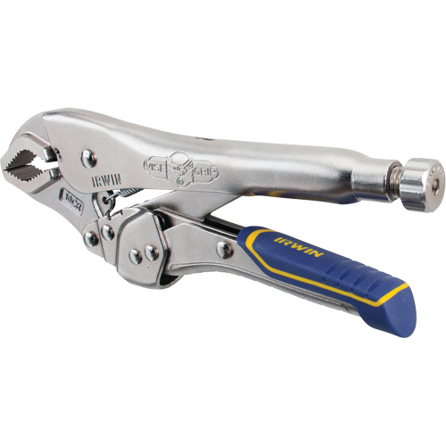 Vise-Grip&reg; Fast Release 10WR Locking Pliers with Wire Cutter, 10" Length, Curved Jaw Les Fournitures Industrielles Méga