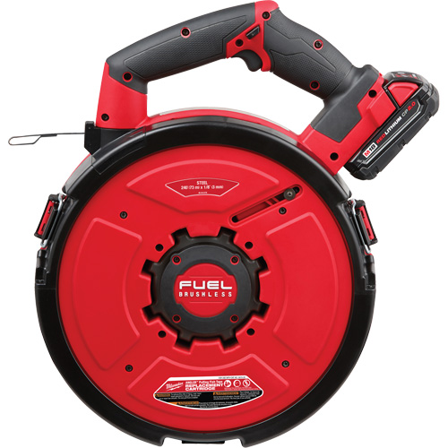 Ensemble de ruban de tirage en acier M18 Fuel Angler de 120 pi Les Fournitures Industrielles Méga