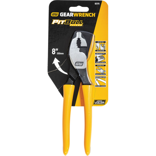 Pitbull Dipped Handle Slip Joint Pliers Les Fournitures Industrielles Méga