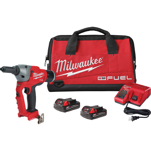 Trousse doutil pour rivets aveugles 1/4" M18 Fuel avec One-Key Les Fournitures Industrielles Méga