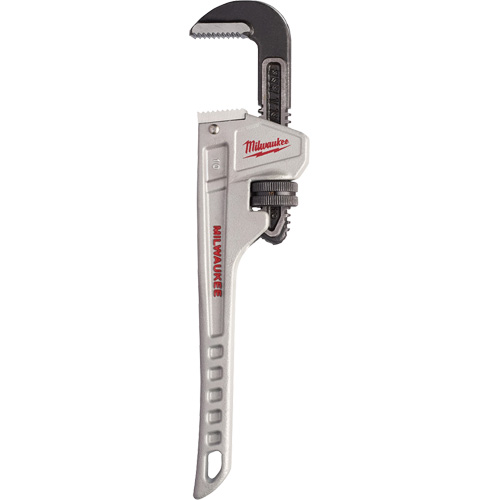 Pipe Wrench, 1-1/2" Jaw Capacity, 10" Long, Ergonomic Handle Les Fournitures Industrielles Méga