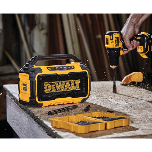 Haut-parleur Max Bluetooth pour chantier (outil seulement), Lithium-ion, 12 V/20 V Les Fournitures Industrielles Méga