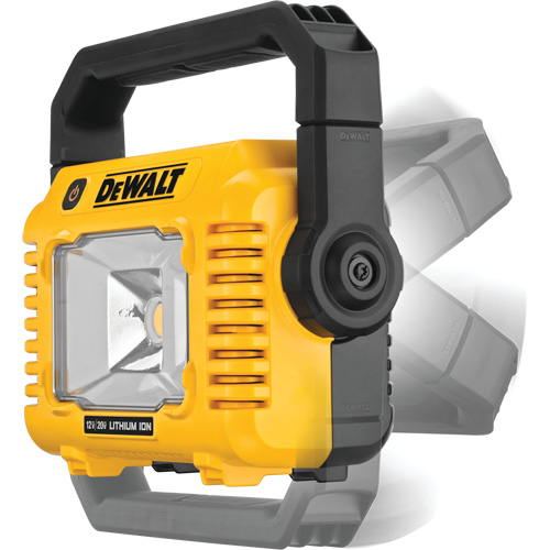 Lampe d'&eacute;clairage direct compact 12V/20V Max, DEL, 2000 Lumens Les Fournitures Industrielles Méga