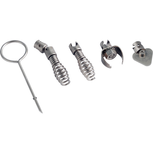 Ensemble de fixation de la petite t&ecirc;te de c&acirc;ble &agrave; placage Rust Guard Les Fournitures Industrielles Méga