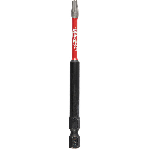 Embout de tournevis Shockwave Impact Duty, Torx, Embout T-15, Prise 1/4", Longueur 3-1/2" Les Fournitures Industrielles Méga
