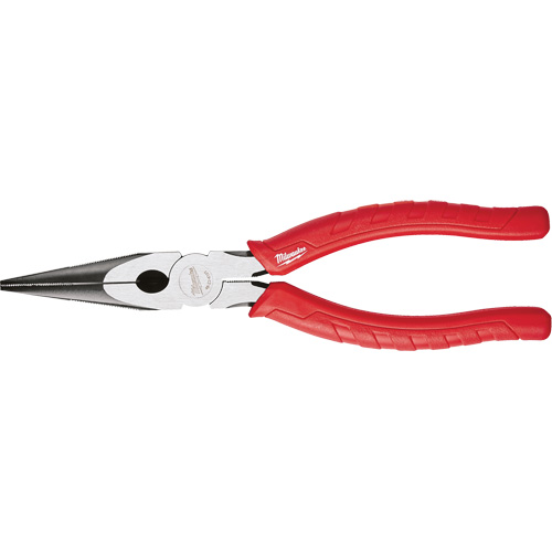 Comfort Grip Long Nose Pliers, 8" L Les Fournitures Industrielles Méga