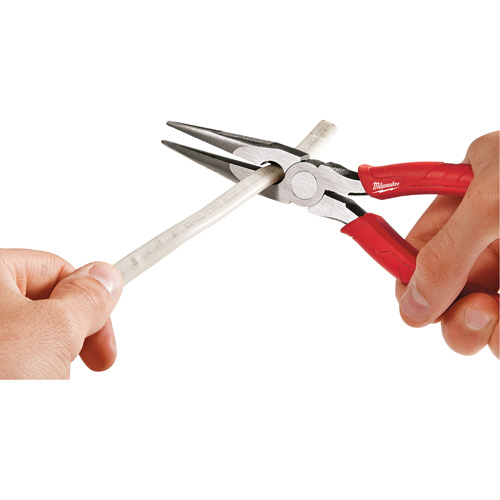 Comfort Grip Long Nose Pliers, 8" L Les Fournitures Industrielles Méga