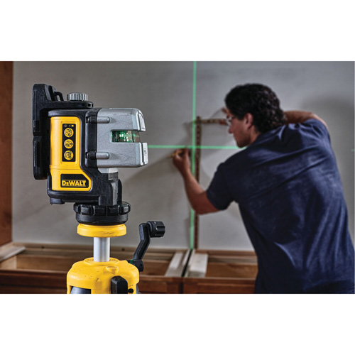 3 Line Green Laser Level Les Fournitures Industrielles Méga