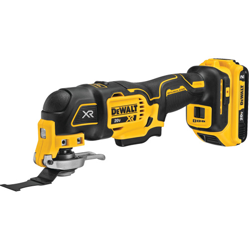 XR&reg; Brushless Cordless 3-Speed Oscillating Multi-Tool Kit, 20 V, Lithium-Ion Les Fournitures Industrielles Méga