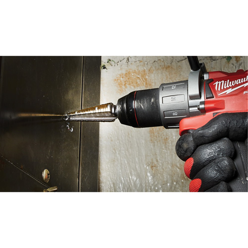 Step Drill Bit, 3/16"/#4 - 7/8"/#4 , 1/32" Increments, High Speed Cobalt Les Fournitures Industrielles Méga