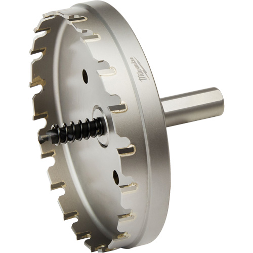 One-Piece Carbide Hole Cutters, 4", 3/16" Depth of Cut Les Fournitures Industrielles Méga