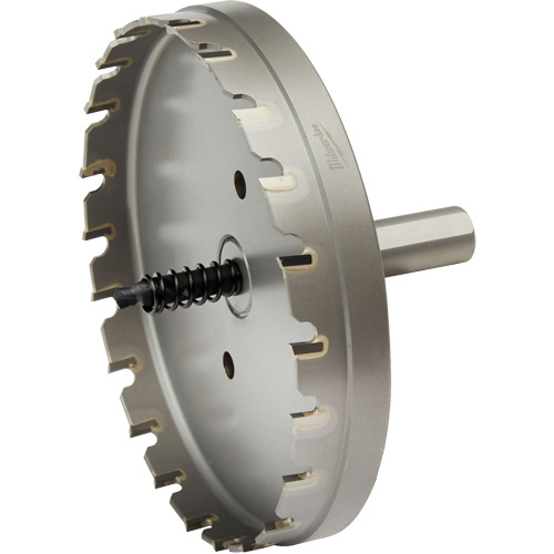 One-Piece Carbide Hole Cutters, 4-1/2", 3/16" Depth of Cut Les Fournitures Industrielles Méga