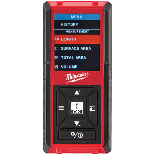 T&eacute;l&eacute;m&egrave;tre laser, 0' - 330' (0 m - 100,6 m) Gamme de mesure, Num&eacute;rique (&eacute;lectronique) Les Fournitures Industrielles Méga