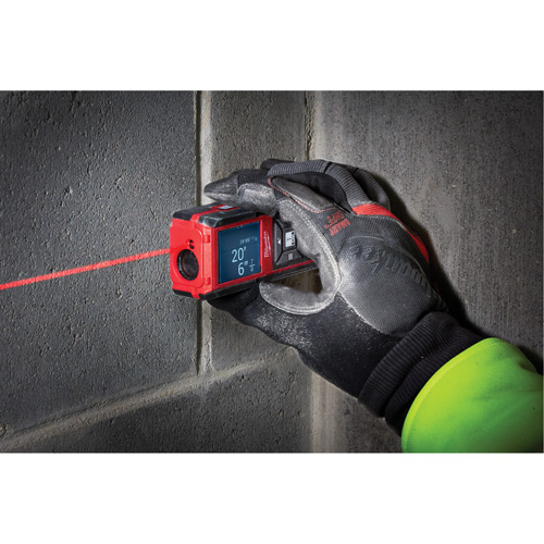 T&eacute;l&eacute;m&egrave;tre laser, 0' - 330' (0 m - 100,6 m) Gamme de mesure, Num&eacute;rique (&eacute;lectronique) Les Fournitures Industrielles Méga