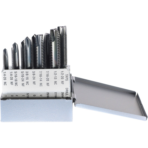 DRILLCO Tap Set, 10 Pieces Les Fournitures Industrielles Méga
