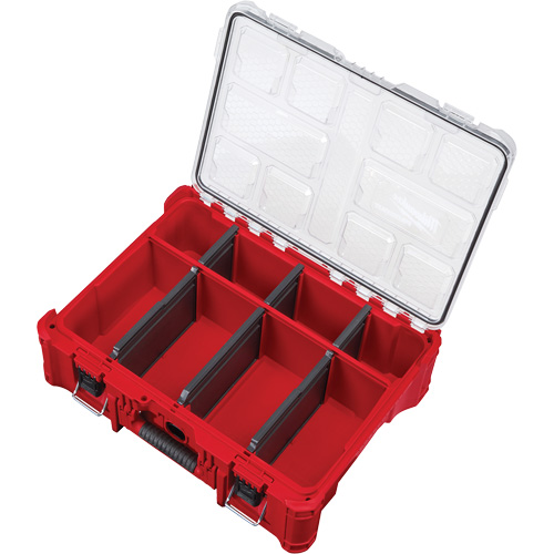 Packout Deep Organizer, 15-1/5" x 19-7/10" x 7", Red Les Fournitures Industrielles Méga
