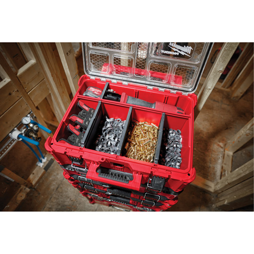 Packout Deep Organizer, 15-1/5" x 19-7/10" x 7", Red Les Fournitures Industrielles Méga