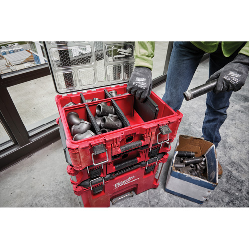 Packout Deep Organizer, 15-1/5" x 19-7/10" x 7", Red Les Fournitures Industrielles Méga