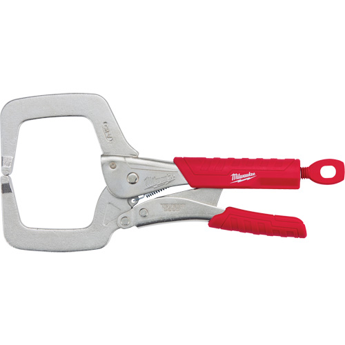 Torque Lock Locking Pliers with Regular Jaws & Grip, 11" Length, C-Clamp Les Fournitures Industrielles Méga