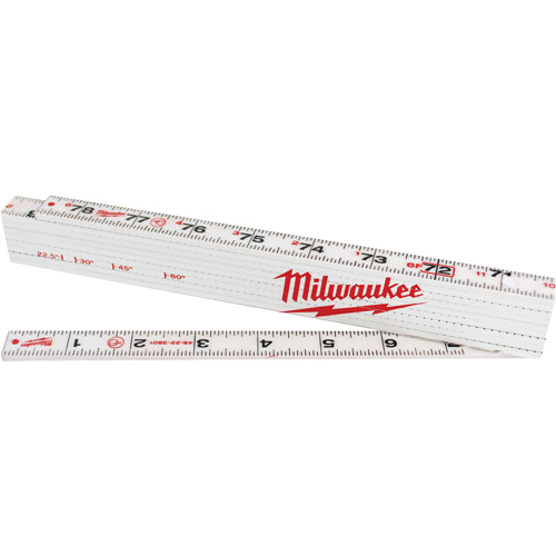 R&egrave;gle pliante, 78" lo, Composite, Graduations de 1/16" Les Fournitures Industrielles Méga