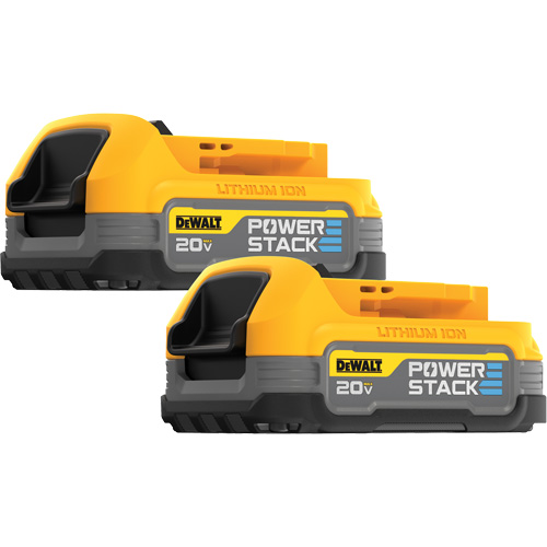 Ensemble de batteries compactes Max* Powerstack, Lithium-ion, 20 V, 1,7 A Les Fournitures Industrielles Méga