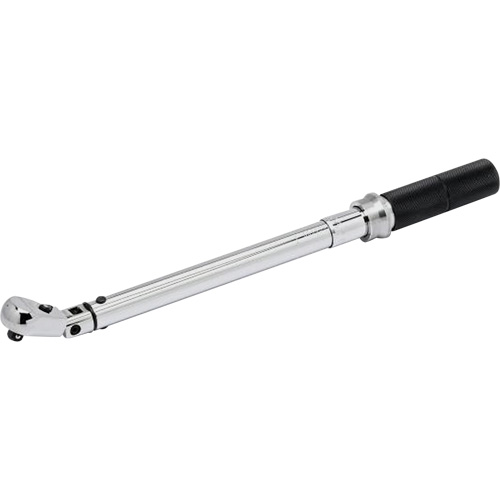 Cl&eacute; dynamom&eacute;trique &agrave; microm&egrave;tre, &agrave; cliquer, Entraînement 3/8" carr&eacute;, 10,17 - 105,1 N,m/5 - 75 lb-pi Les Fournitures Industrielles Méga