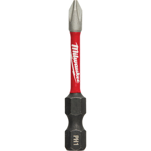 Embouts &agrave; percussion Shockwave Impact-Duty, Phillips, Embout #1, Prise 1/4", Longueur 2" Les Fournitures Industrielles Méga