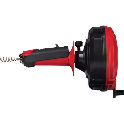 Trapsnake Auger with Cable Drive Automatic Feed & Retract, Powered, 25' Cable Length, 1/4" Cable Diameter Les Fournitures Industrielles Méga