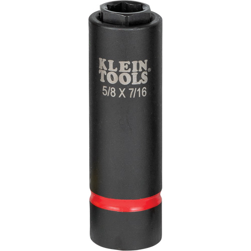 2-in-1 Socket, Impact, 7/16", 5/8" Drive, 6 Points Les Fournitures Industrielles Méga