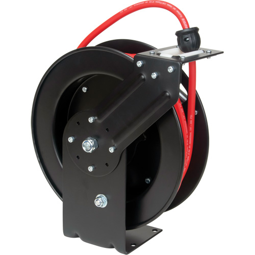 Hose Reel, Air/Water, 1/4" x 35', Single Hose, 300 psi Les Fournitures Industrielles Méga