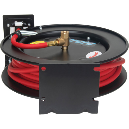 Hose Reel, Air/Water, 1/4" x 35', Single Hose, 300 psi Les Fournitures Industrielles Méga