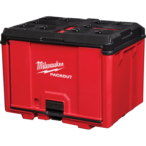 Packout Tool Cabinet, 15" x 15" x 20", Black/Red Les Fournitures Industrielles Méga