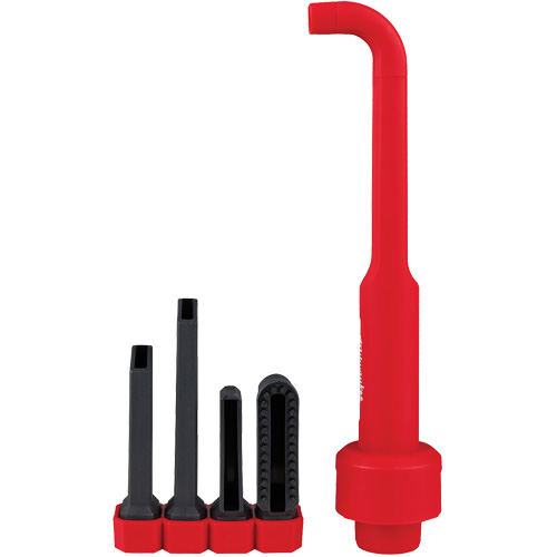 Outil de nettoyage &agrave; angle droit 4-en-1 Air-Tip Les Fournitures Industrielles Méga