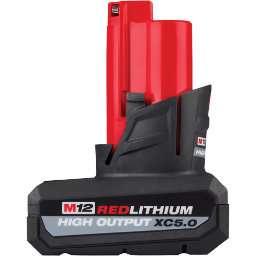 Batterie XC5.0 M12 Redlithium High Output, Lithium-ion, 12 V, 5 Ah Les Fournitures Industrielles Méga