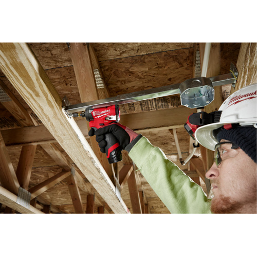M12 Fuel Hex Impact Driver, 1/4", 1500 in-lbs Max. Torque, 12 V, Lithium-Ion Les Fournitures Industrielles Méga