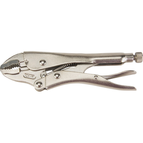 Locking Pliers with Wire Cutter, 7" Length, Curved Jaw Les Fournitures Industrielles Méga