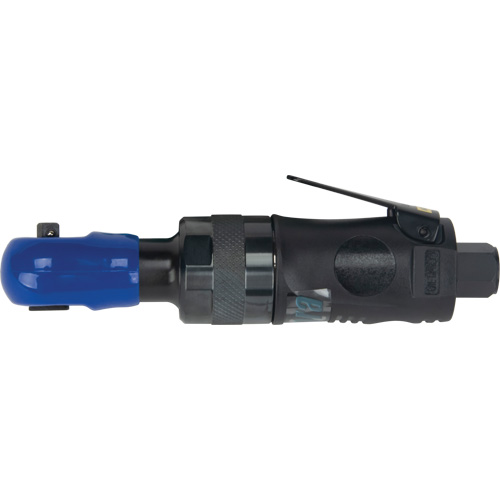 Stubby Industrial Air Ratchet Wrench, 1/4" Drive, 1/4" NPT, 3 CFM Les Fournitures Industrielles Méga