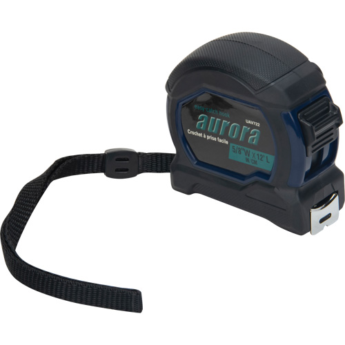 Tape Measure, 5/8" x 12', Imperial & Metric Graduations Les Fournitures Industrielles Méga