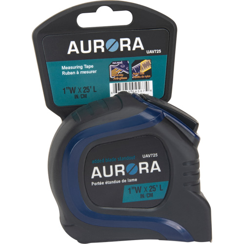 Ruban &agrave; mesurer, 1" x 25', Marques de goujon Imp&eacute;rial & m&eacute;trique Les Fournitures Industrielles Méga