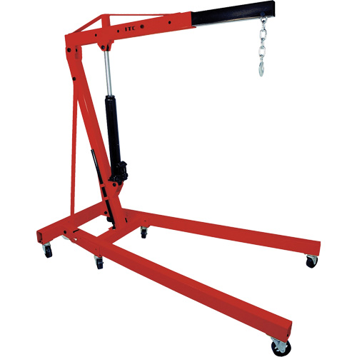 IFEC-2T Folding Engine Crane, 4000 lbs. (2 tons) Capacity Les Fournitures Industrielles Méga