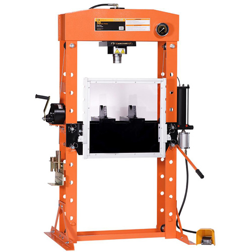 Super Heavy-Duty Shop Press, 50 Ton(s) Capacity Les Fournitures Industrielles Méga
