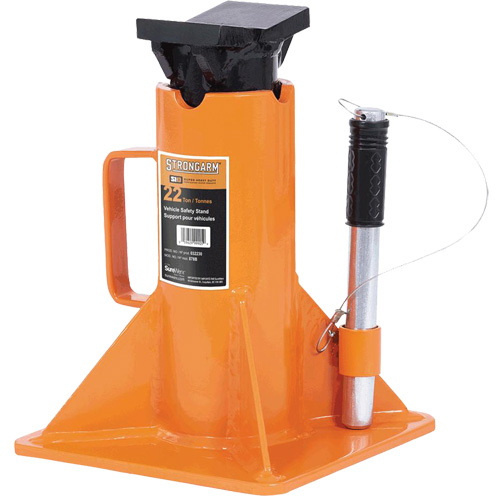 878B Support de cric &agrave; usage intensif, Tige verrouillable, Capacit&eacute; de 22 tonne(s), 13-3/4" - 19-3/4" h Les Fournitures Industrielles Méga